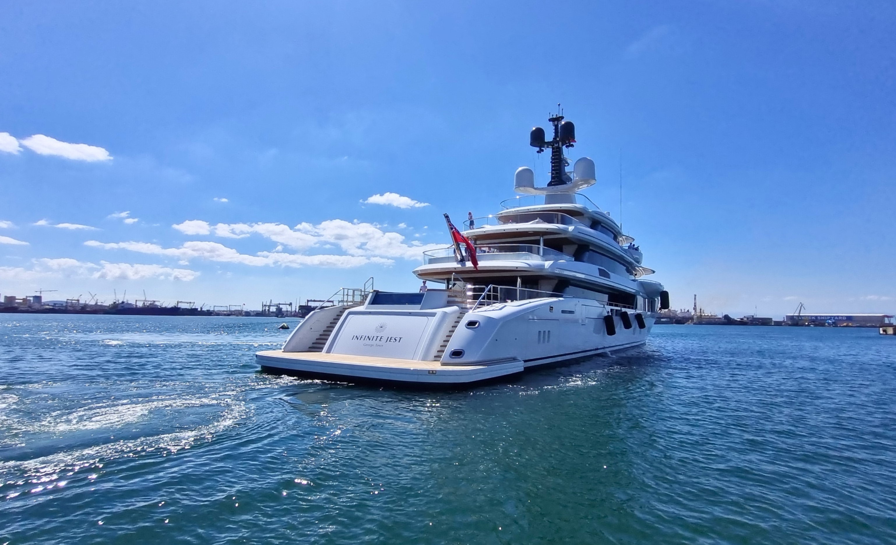 motor yacht infinite jest